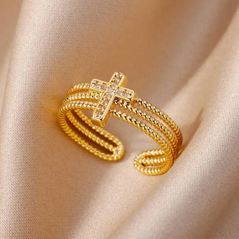 Edelstahl Herzring für Frauen Shop Nory