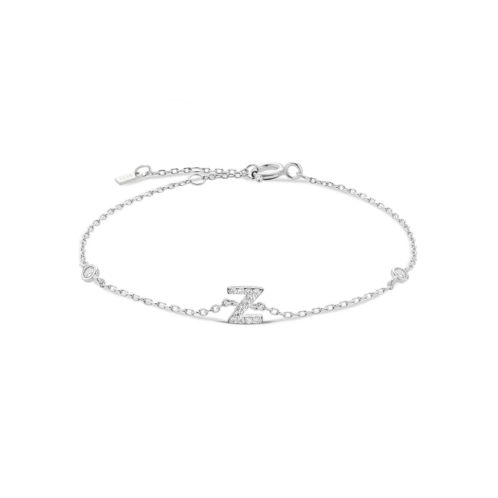 Buchstabenarmband - 925 Sterlingsilber | Shop Nory