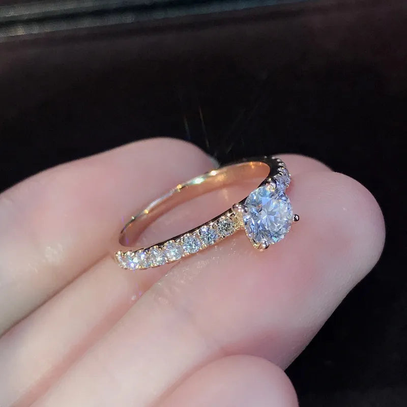 Exquisite Elegante Luxus Kristallring | Shop Nory