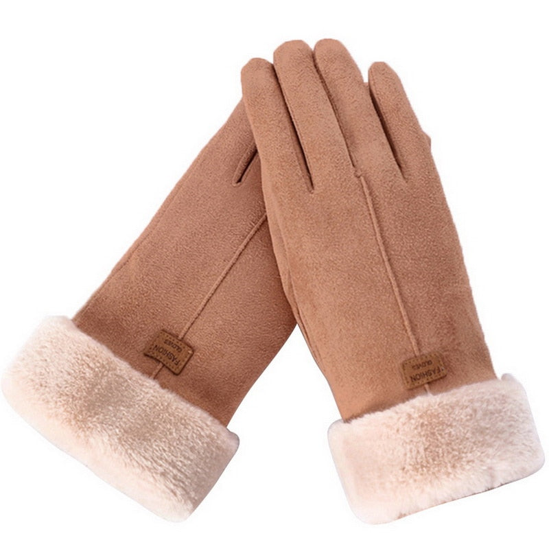 ShopNory - Schicke und Stilvolle Winter Furry Handschuhe für Frauen