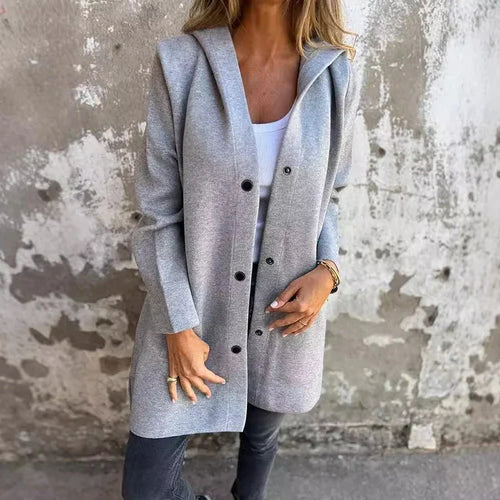 Kapuzenjacke mit Taschen