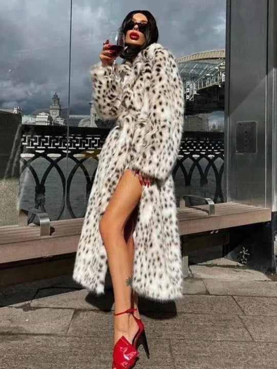 Druck Trenchcoat für Damen