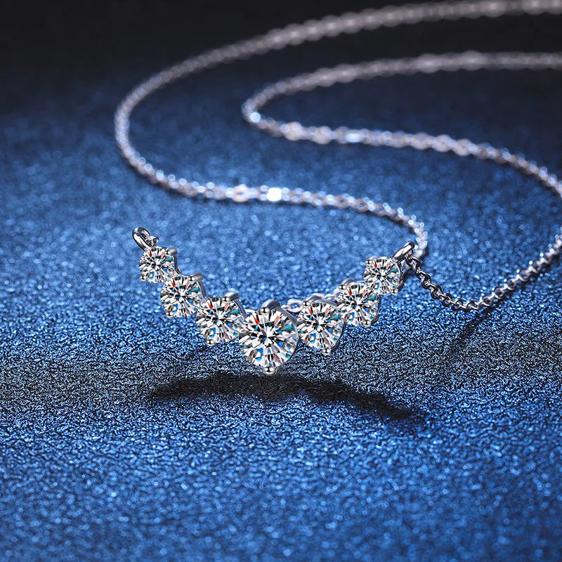 Exquisite Moissanite Halskette: Erschwinglicher Luxus & Strahlkraft | Shop Nory