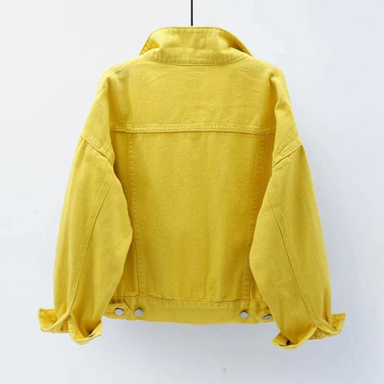 Klassische Damen-Denimjacke Viele Farben