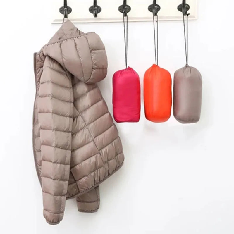 Ultraleichte Daunenjacke