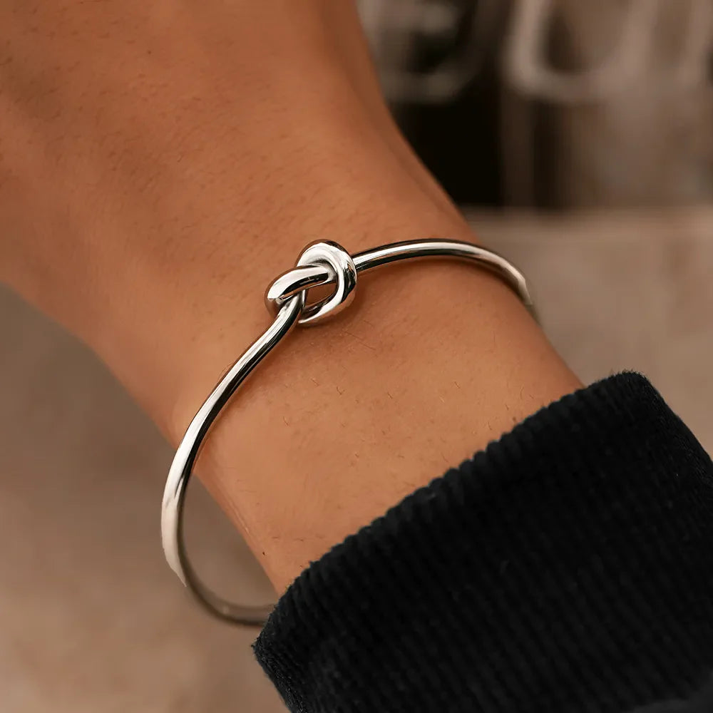 Vintage Edelstahl Dreharmband | Shop Nory