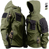 nur grüne Jacke