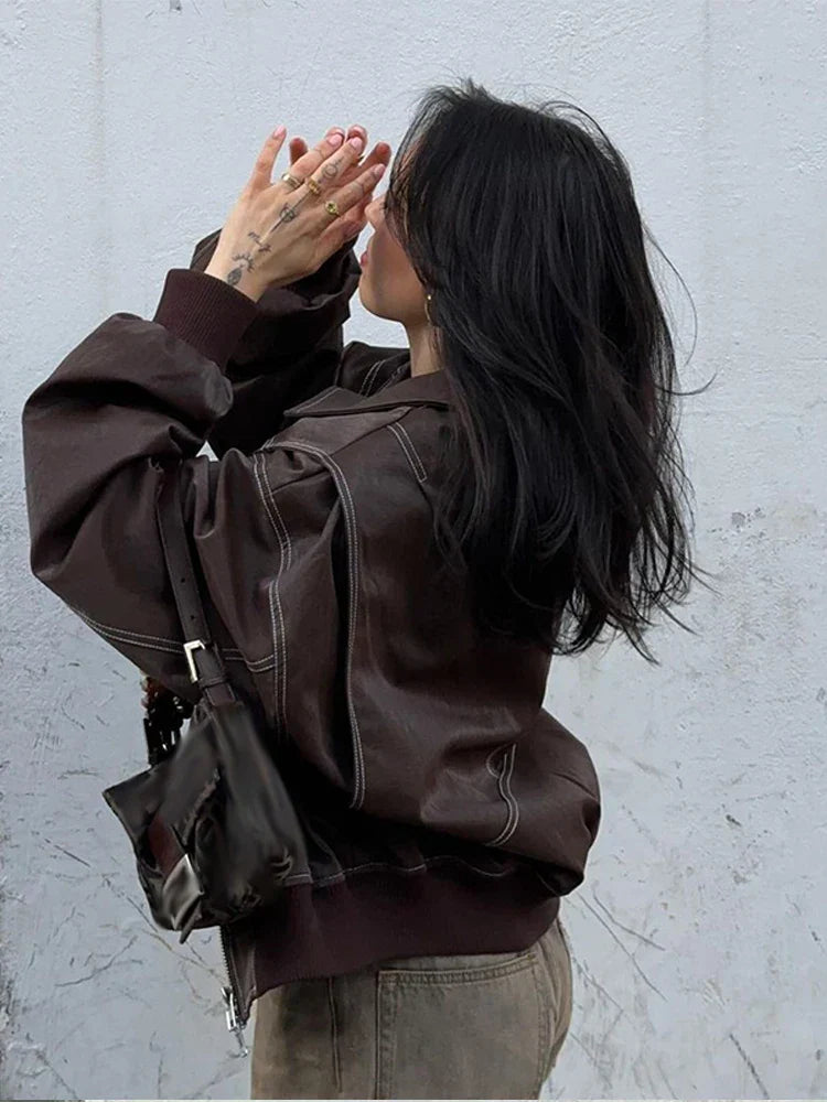 Oversized-Jacke - Herbstmode