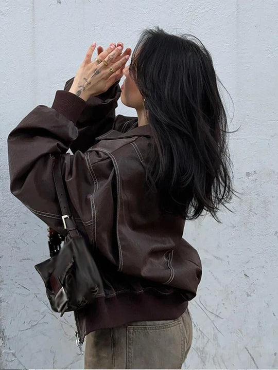 Oversized-Jacke - Herbstmode