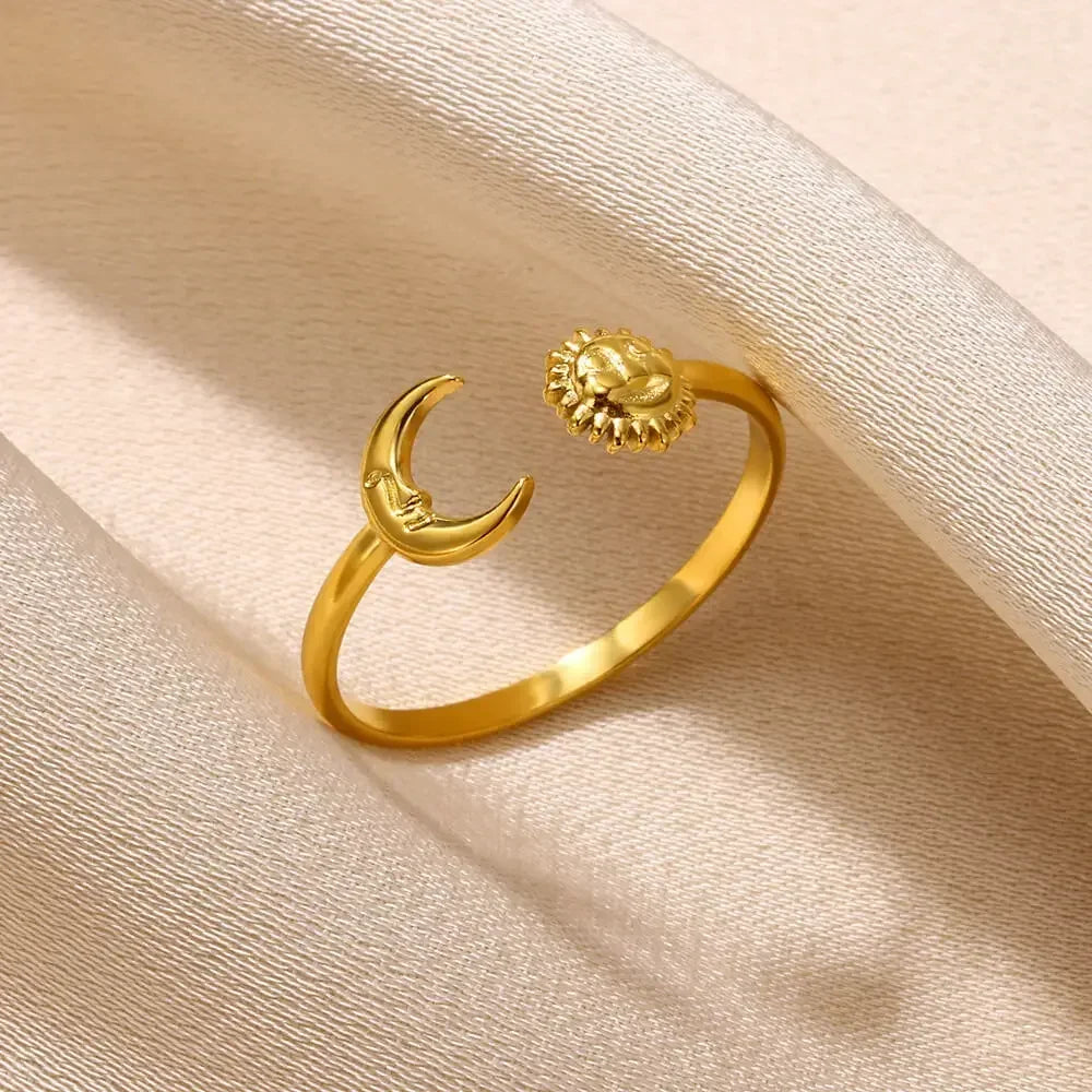 Edelstahl Herzring für Frauen Shop Nory