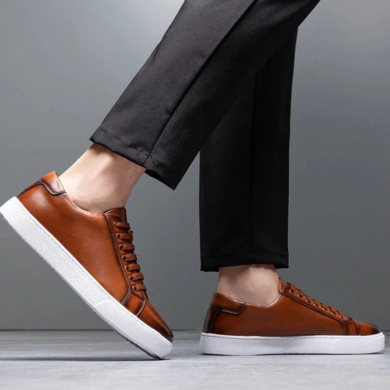 Leren Herren Sneaker