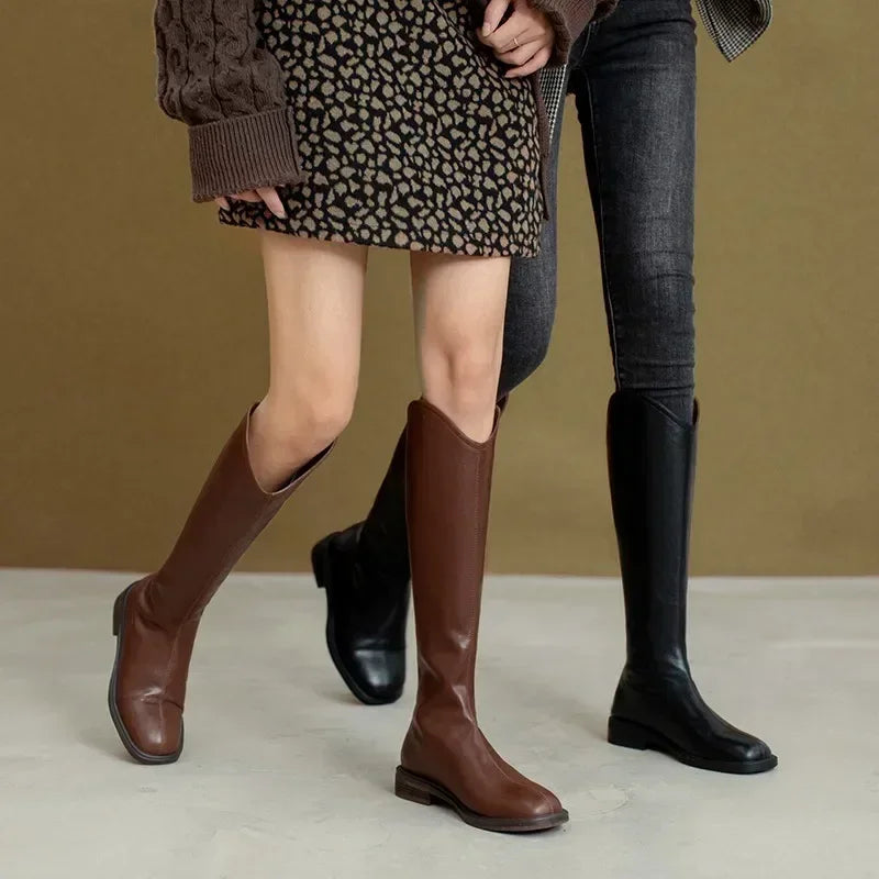 Knöchelhohe Stiefel Aus Kunstleder