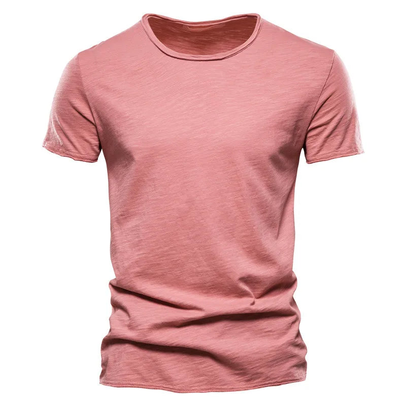 Lässiges Baumwoll-T-Shirt