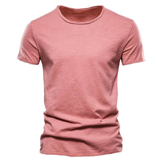 Lässiges Baumwoll-T-Shirt