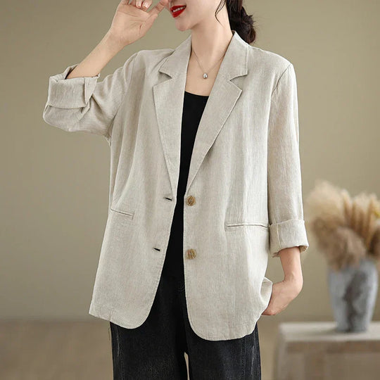 Leinenjacke