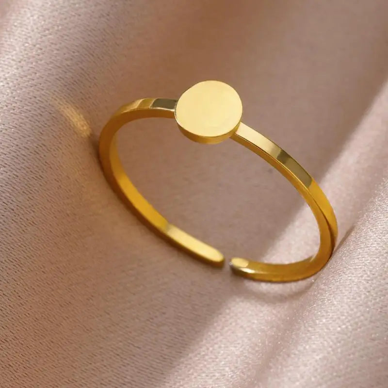 Edelstahl Herzring für Frauen Shop Nory