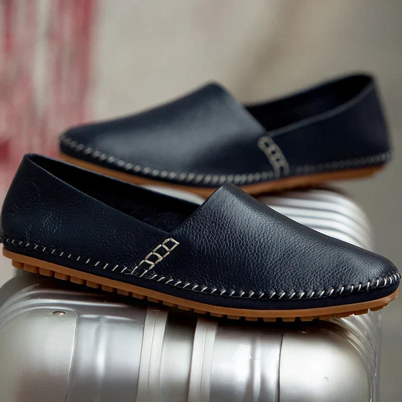 Bequeme Lederhalbschuhe für den Alltag Shopnory Shopnory