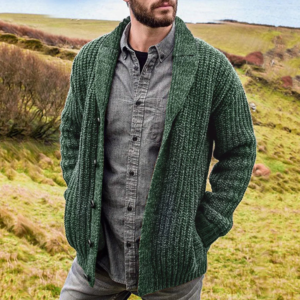 Bequeme Strickjacke Herren