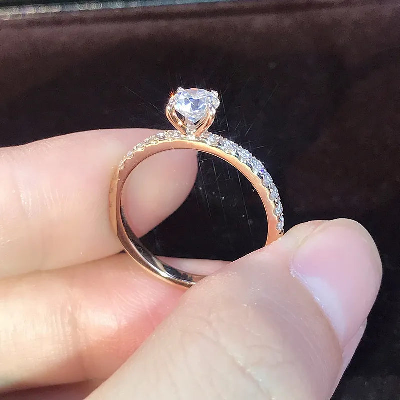 Exquisite Elegante Luxus Kristallring | Shop Nory