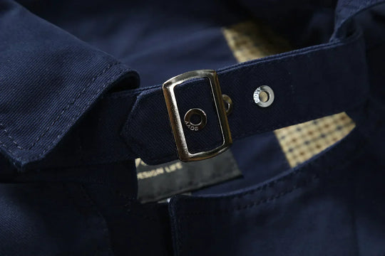 Stylischer langer Herbst-Trenchcoat für Herren