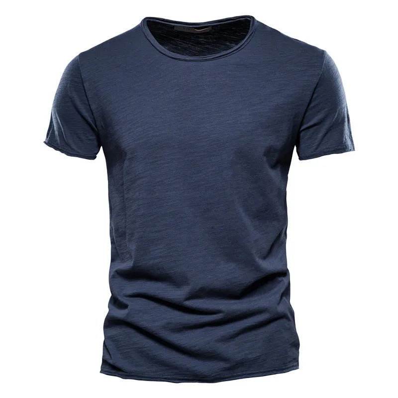 Lässiges Baumwoll-T-Shirt
