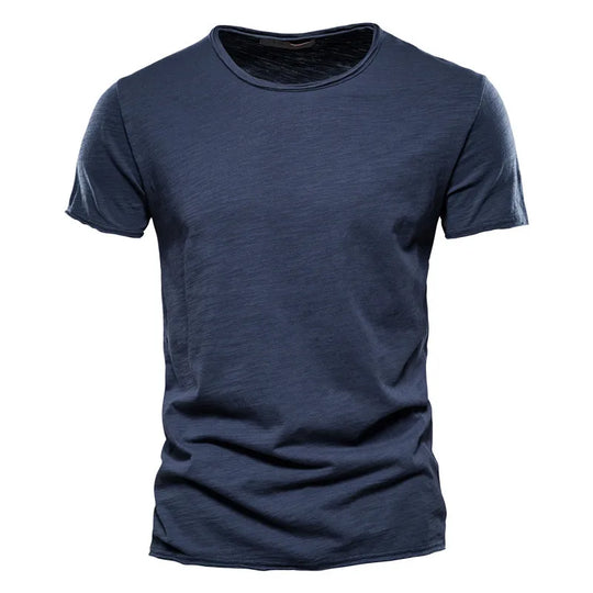 Lässiges Baumwoll-T-Shirt