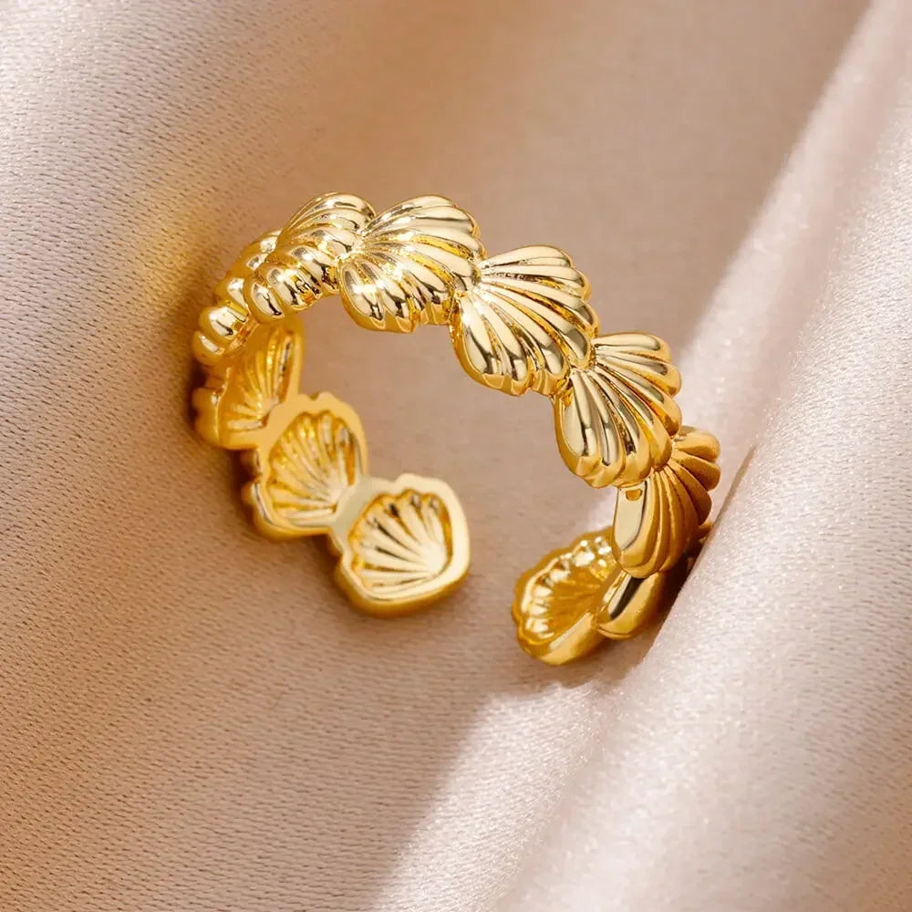 Edelstahl Herzring für Frauen Shop Nory