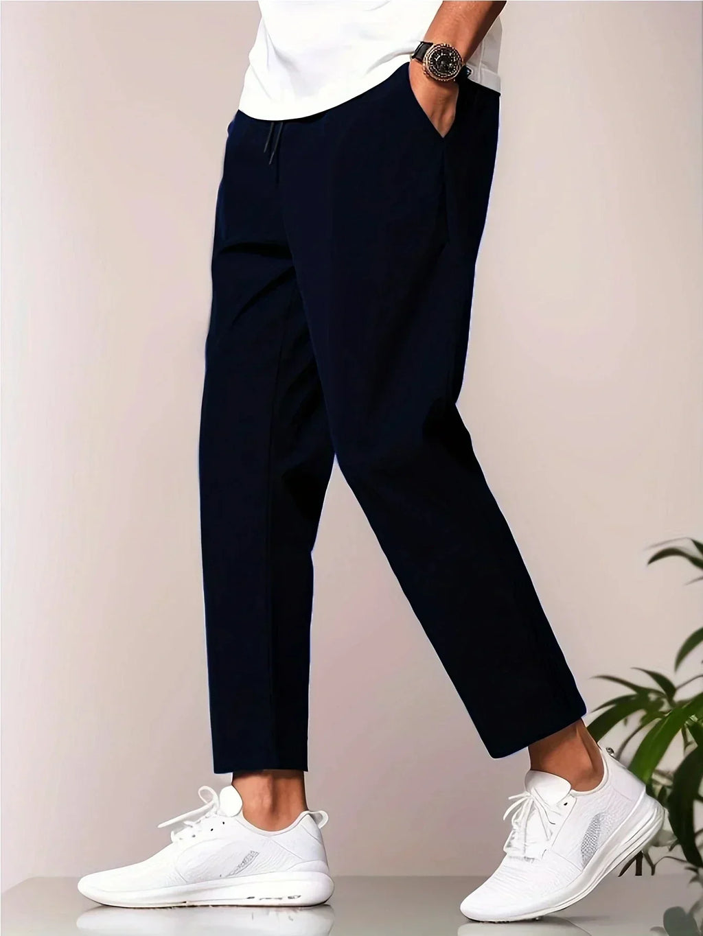 Verkürzte Freizeit Hose für Herren Eng & Vielseitig