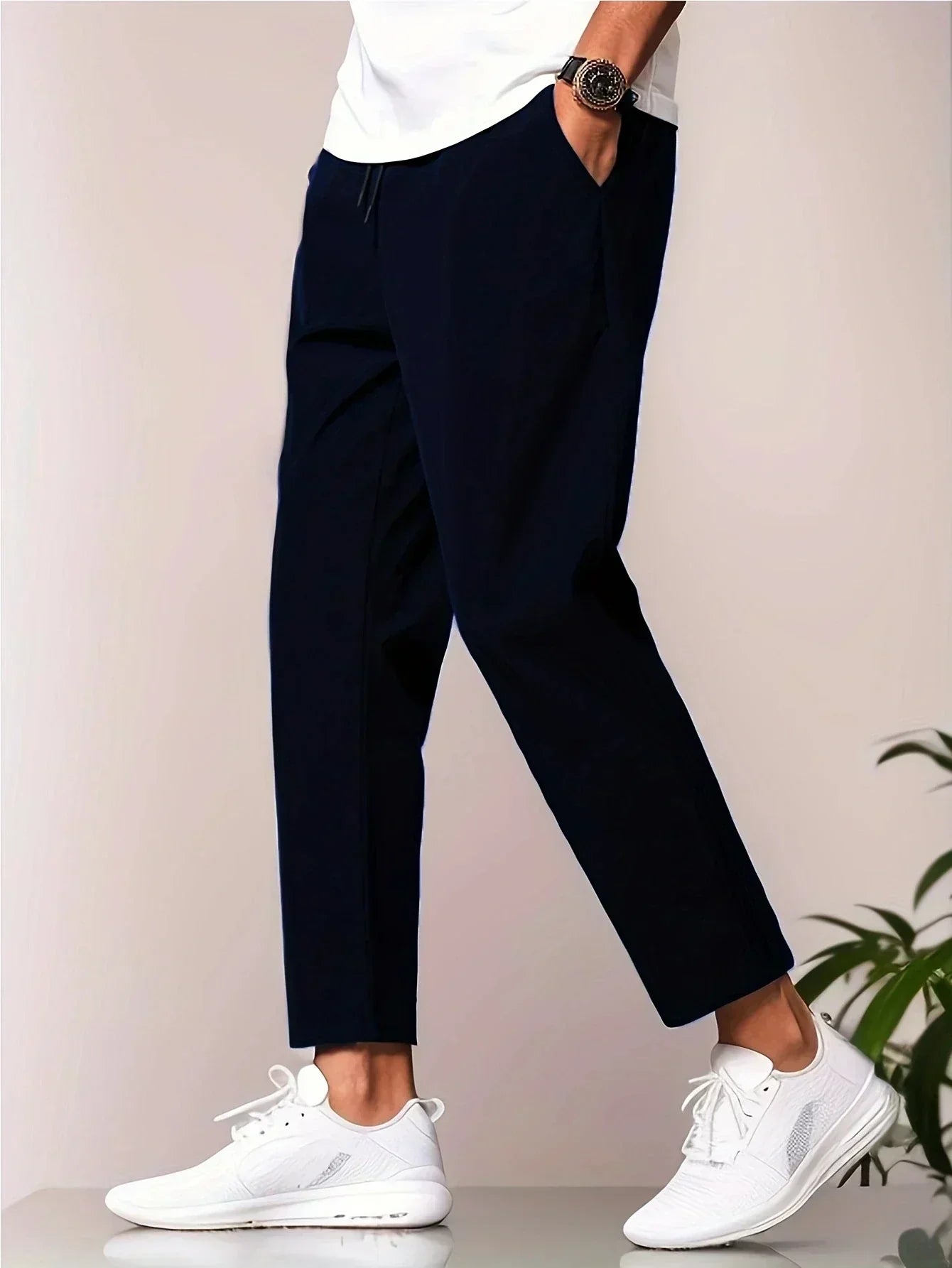 Verkürzte Freizeit Hose für Herren Eng & Vielseitig