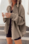 Sommerjacke Aus Lässiger Strickware