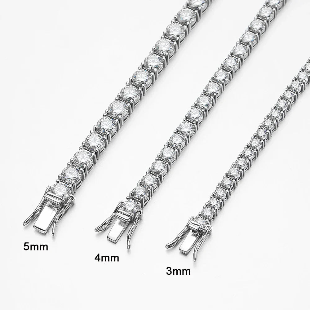 Serenity Moissanit Tennisarmband - Bezahlbarer Luxus & Brillanz | Shop Nory