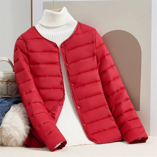Slim Fit Leichte Daunenjacke
