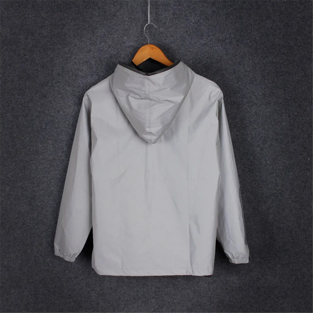 Reflektierende Jacke Für Die Nacht