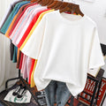 ShopNory | Oversized Baumwoll-Basic-T-Shirt für Damen