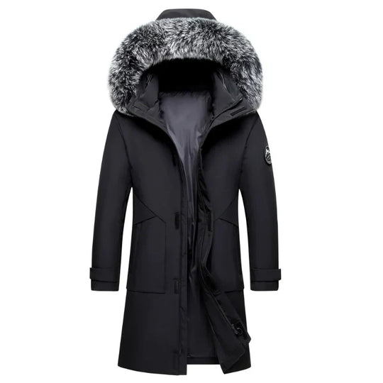 Lange Winterjacke