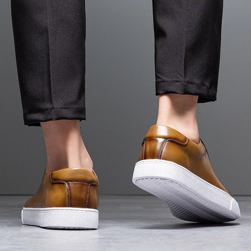 Leren Herren Sneaker