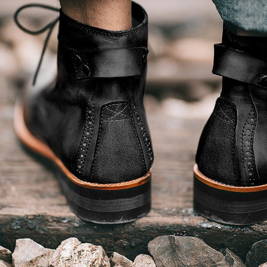 Herren Lederstiefel