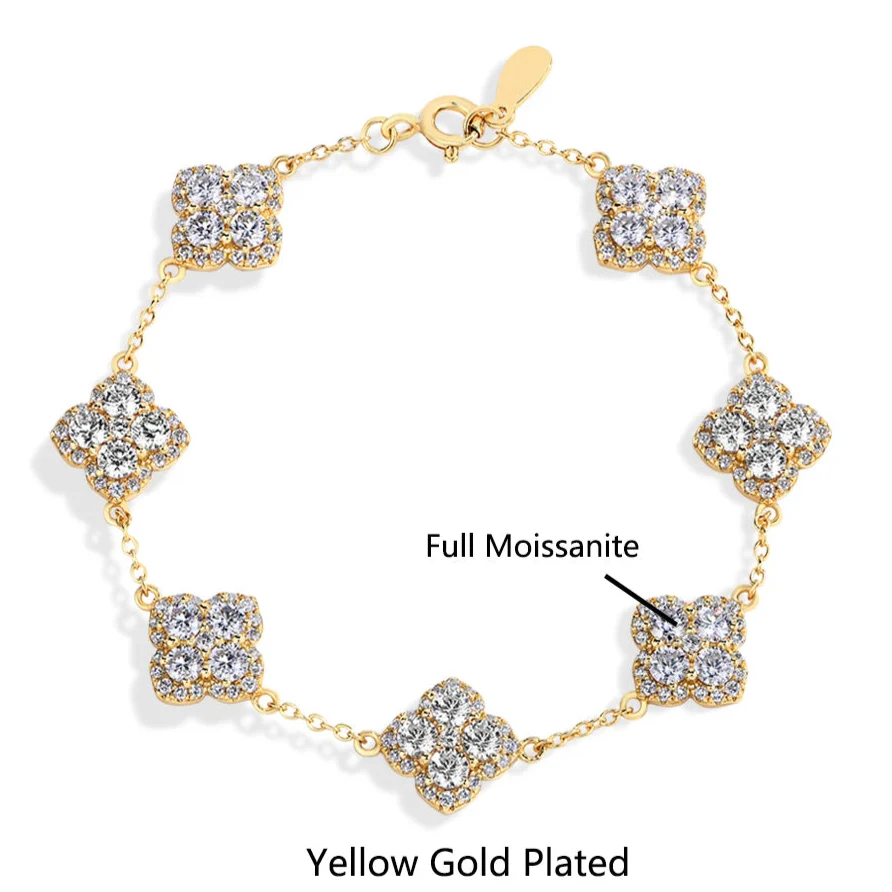Exquisite Moissanit-Armband - Erschwinglicher Luxus & Brillanz | Shop Nory