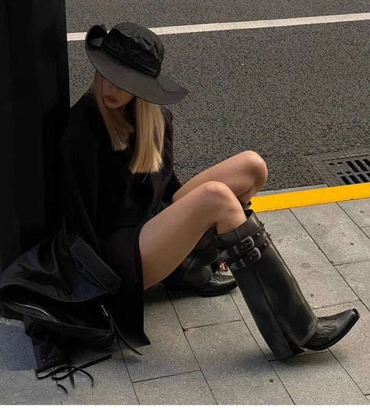 Lange Stiefel