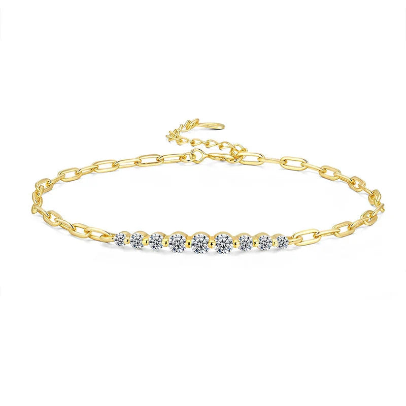 Luxus Moissanit-Diamant-Armband - Erschwingliche Eleganz | Shop Nory