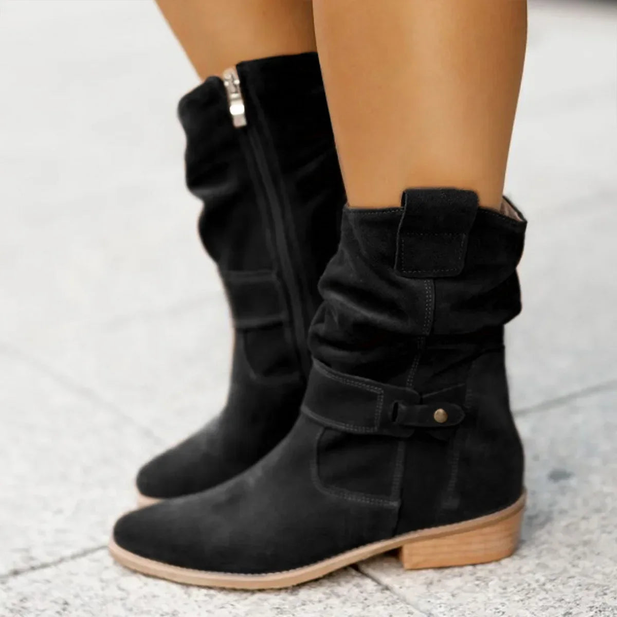 Wildleder Stiefeletten