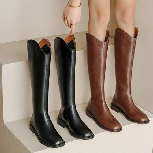 Knöchelhohe Stiefel Aus Kunstleder