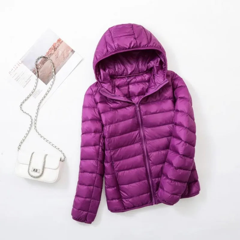 Kapuzen Daunenjacke Spezielle Winter