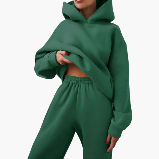 Oversize Lounge Set Kapuzenpullover und Jogginghose - Komfortabler Freizeitlook