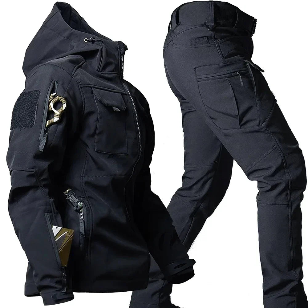 Wasserdichter Thermoanzug mit Mehreren Taschen für Herren