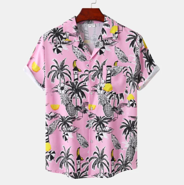 Hawaii Surf Floral Hemd für Herren