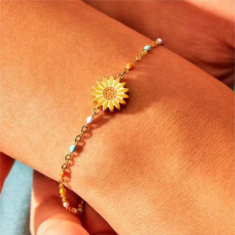 Kreatives Sonnenblumen-Armband | Shop Nory