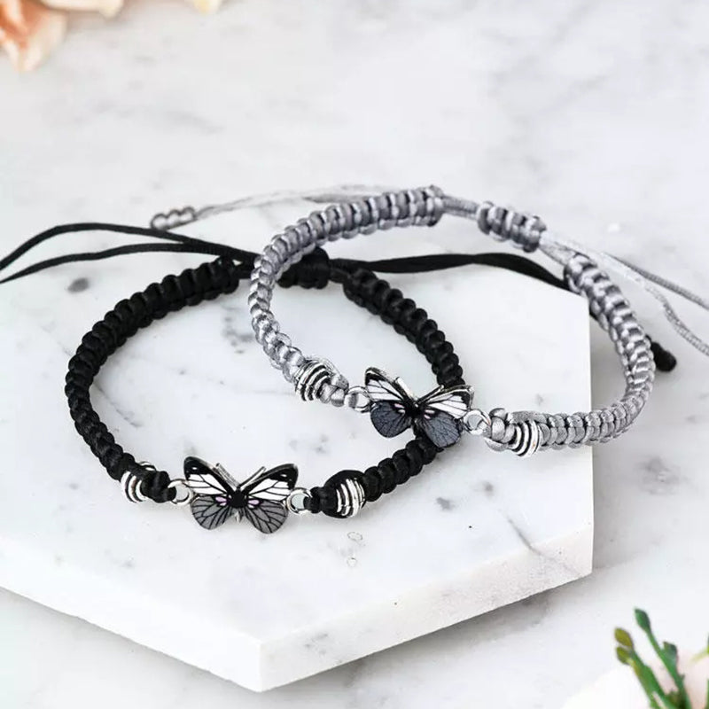 Schmetterling Handgewebtes Armband | Shop Nory