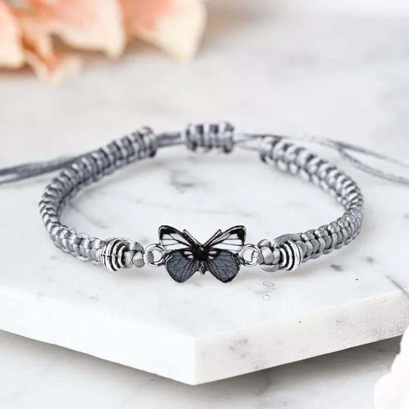 Schmetterling Handgewebtes Armband | Shop Nory