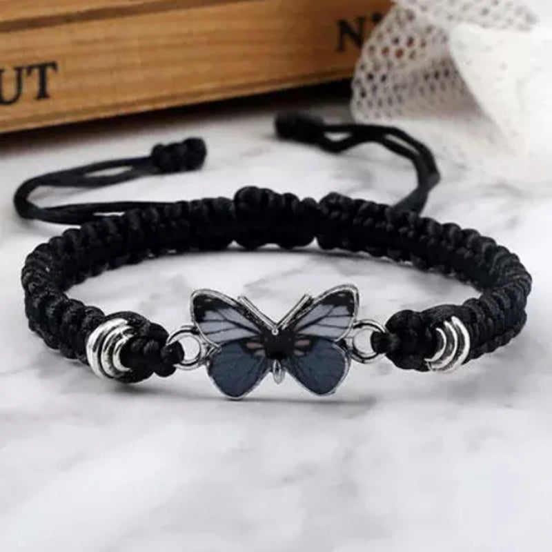Schmetterling Handgewebtes Armband | Shop Nory